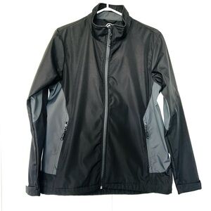 Stormtech Performance Men’s Size Large Jacket Black softshell Windbreaker Gorp